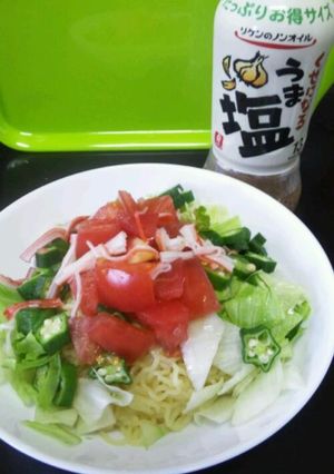 拉麺サラダ(リケンうま塩ドレッシング)-レシピのメイン写真
