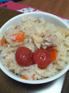 ★おいしい炊き込みご飯★-レシピのメイン写真