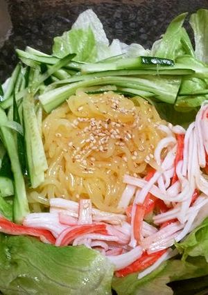 冷やし中華風こんにゃくサラダ-レシピのメイン写真
