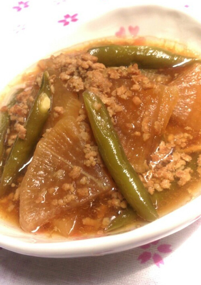 大根とひき肉の炒め煮-レシピのメイン写真
