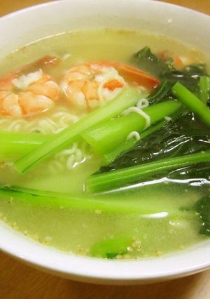 インスタントで簡単！タイ風ラーメン-レシピのメイン写真