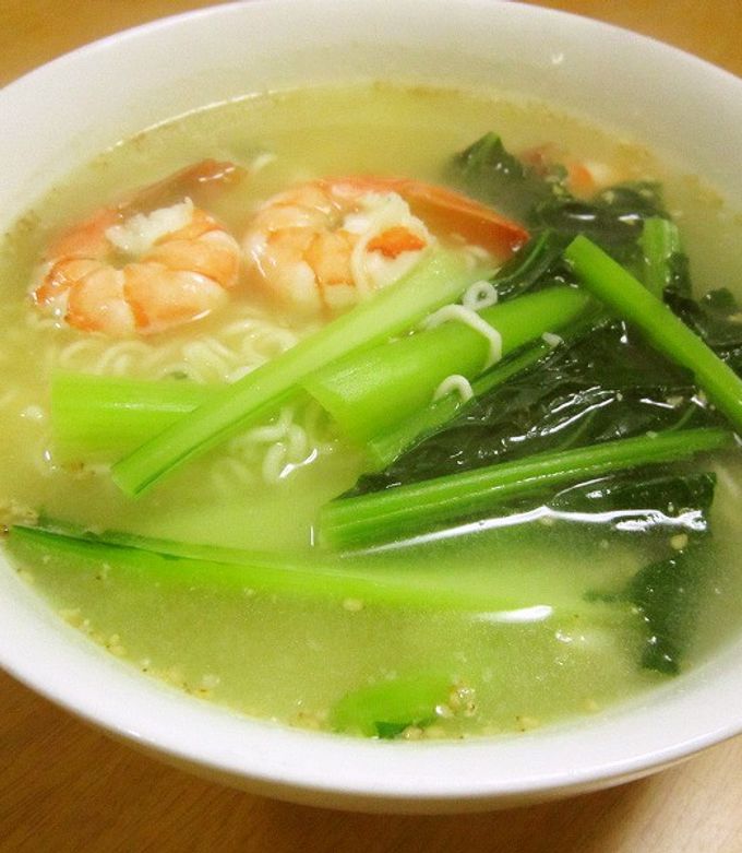 インスタントで簡単！タイ風ラーメン-レシピのメイン写真
