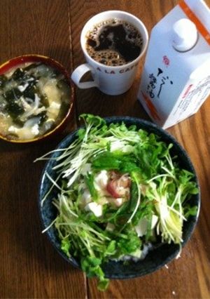 豆腐丼-レシピのメイン写真
