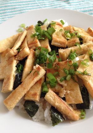 １人ランチに♡油揚げご飯-レシピのメイン写真