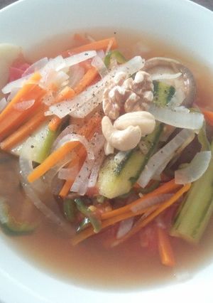 身体を温める　陽性野菜スープ-レシピのメイン写真