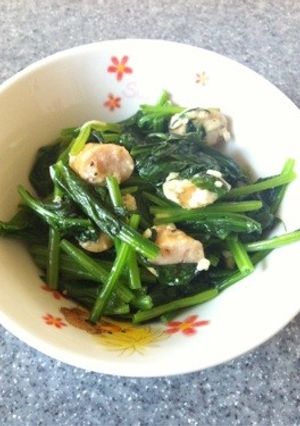 簡単♪ ほうれん草のチーズ蒸し-レシピのメイン写真