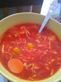 簡単ランチ*レンジでトマトスープ-レシピのメイン写真