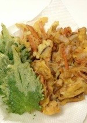 スウィートキャロットを使ったかき揚げ-レシピのメイン写真