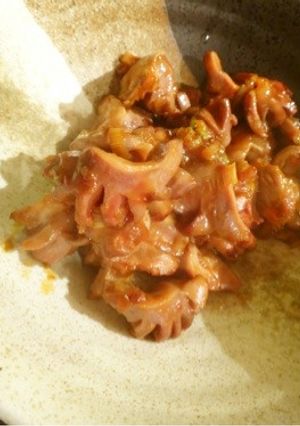 おつまみ&ダイエット！砂肝オイスター炒め-レシピのメイン写真