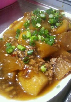 挽き肉あんかけ☆大根煮-レシピのメイン写真
