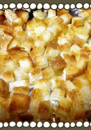 簡単・ヘルシー食パンのクルトン-レシピのメイン写真