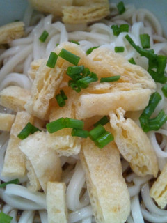 きつね冷しうどん-レシピのメイン写真