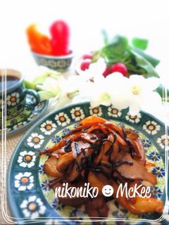 包丁いらず簡単お弁当♪エリンギ塩昆布ハム-レシピのメイン写真