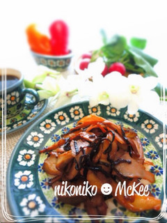 包丁いらず簡単お弁当♪エリンギ塩昆布ハム-レシピのメイン写真