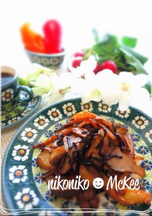 包丁いらず簡単お弁当♪エリンギ塩昆布ハム-レシピのメイン写真