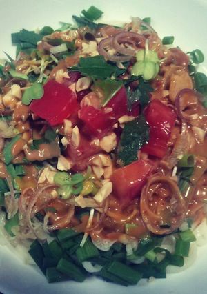 ピーナッツだれで！エスニック風冷やし麺-レシピのメイン写真