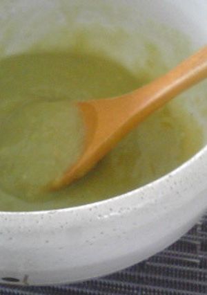 優しいグリーンピースの冷たいスープ-レシピのメイン写真