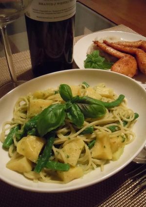 ジェノベーゼパスタ-レシピのメイン写真