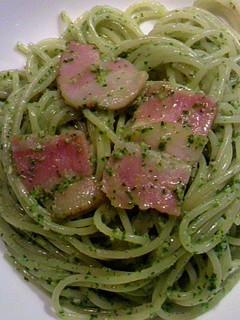 バジルとベーコンのパスタ-レシピのメイン写真