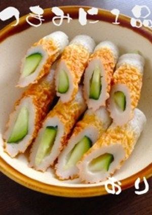 早い！竹輪ときゅうりのおつまみ♪-レシピのメイン写真