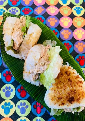 パンに魂売った焼きおにぎり●ツナマヨの乱-レシピのメイン写真