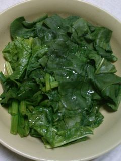 ほうれん草のお浸し-レシピのメイン写真