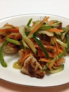 鶏胸肉の南蛮漬け-レシピのメイン写真