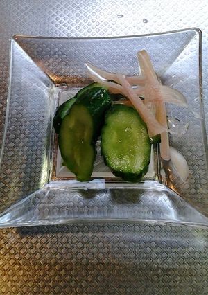 袋で作るカレー風味、胡瓜のつけもの-レシピのメイン写真