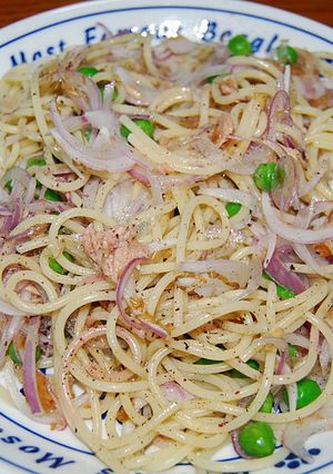 簡単♪ツナとゆかりの和風スパゲッティ-レシピのメイン写真
