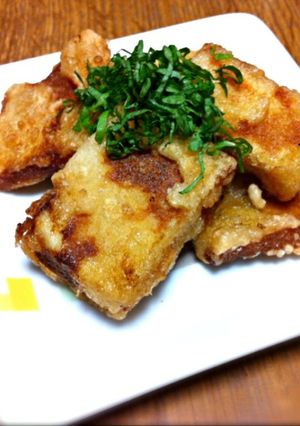 高野豆腐をリメイク♪揚げ高野豆腐!-レシピのメイン写真