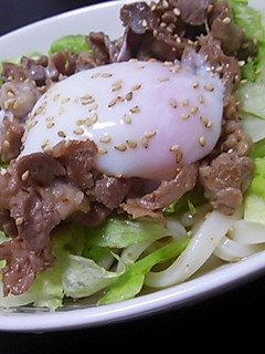☆簡単☆おいしい肉サラダうどん-レシピのメイン写真