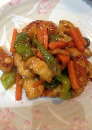 ささみと野菜の照り焼き-レシピのメイン写真