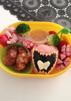 キョウリュウジャー キャラ弁-レシピのメイン写真