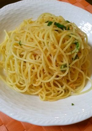 簡単！鮭と青じそのスパゲッティ-レシピのメイン写真