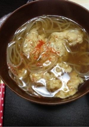 生姜inにゅうめん-レシピのメイン写真