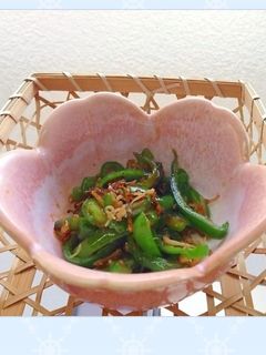 ごま油香る♪じゃこピーマン-レシピのメイン写真