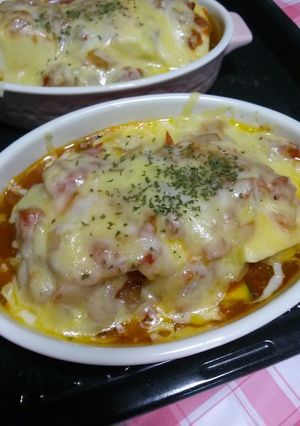 豆腐でヘルシーミートグラタン-レシピのメイン写真