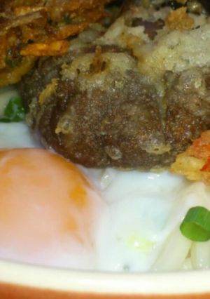 天ぷらおんたまぶっかけうどん。(冷やし)-レシピのメイン写真
