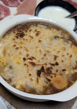 豆腐でヘルシー！カレーチーズ豆腐グラタン-レシピのメイン写真