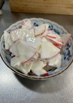 りんごのヨーグルトサラダ　カレーに合う❤️-レシピのメイン写真