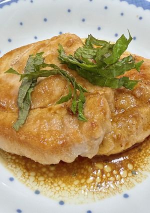 厚切り豚ロースのソテー★バター醤油ソース-レシピのメイン写真
