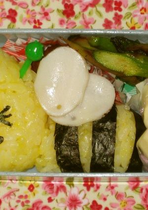 キャラ弁♪チックンしないでハチさん弁当✿-レシピのメイン写真