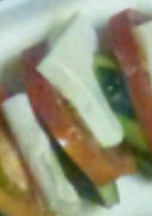 塩豆腐カプレーゼ-レシピのメイン写真