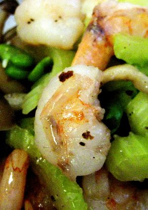 セロリが主役！アッサリたっぷりセロリ炒め-レシピのメイン写真
