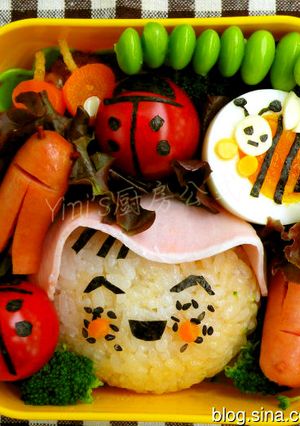 坊やと昆虫のお弁当-レシピのメイン写真