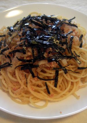 大根入り！ヘルシーたらこパスタ♪-レシピのメイン写真