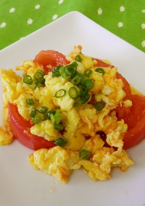 トマトと卵の中華炒め-レシピのメイン写真
