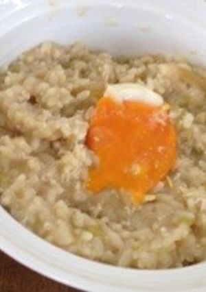 かんたん朝食！味噌汁雑炊-レシピのメイン写真