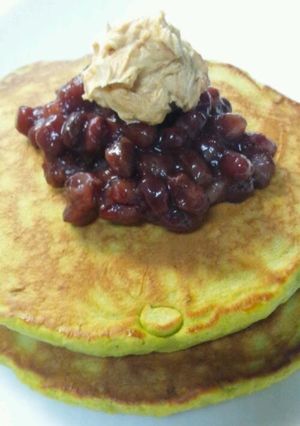 おうちcafe ☆お抹茶パンケーキ-レシピのメイン写真