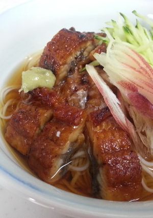 うなぎ！ぶっかけそうめん-レシピのメイン写真